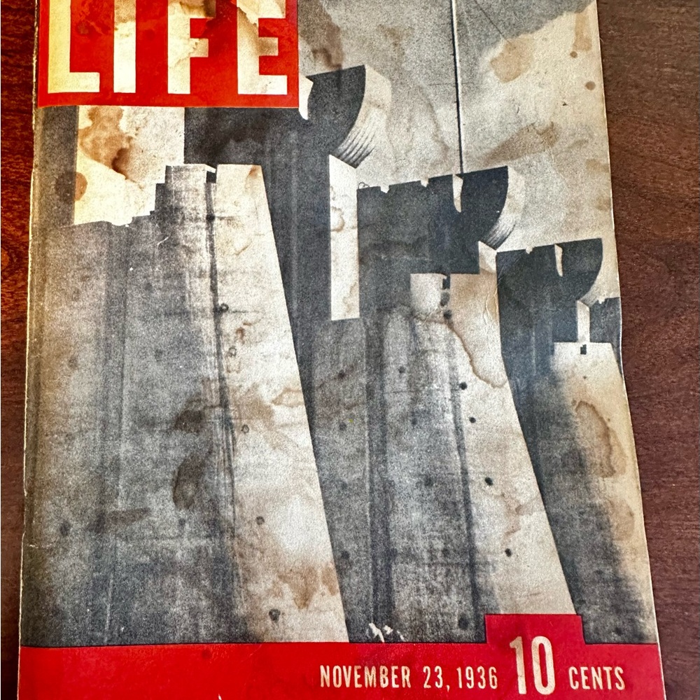 LIFE Magazine – First Issue Ever (November 23, 1936)